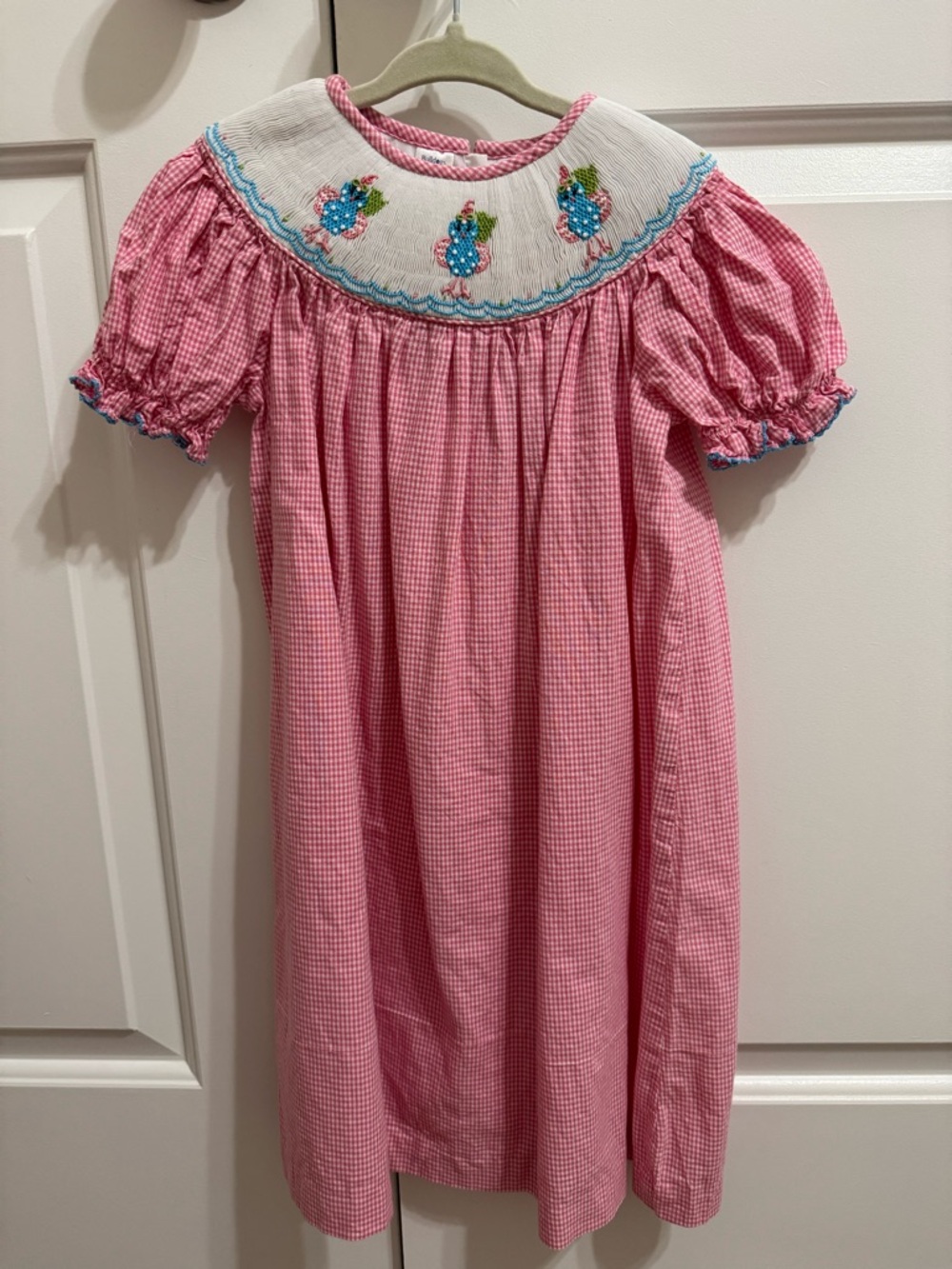 Peacock Smocked Dress